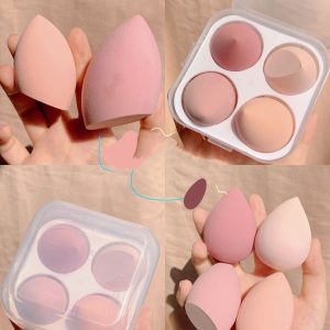 Makeup egg box